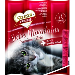 STUZZY FRIENDS CAT SWISS MOUNTAIN X3